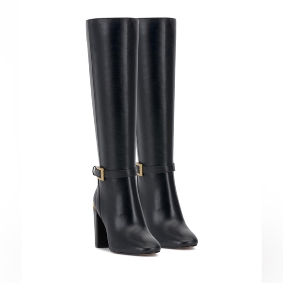 VINCE CAMUTO Women's Joanel 2 Knee High Boot Black NWT NIB Size 7 - Picture 7 of 13